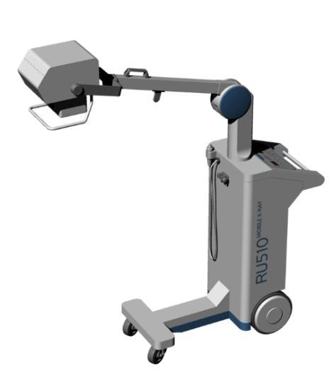 From aspenstate 06 RU-510 (Digital Upgrade) Digital Mobile Radiography with Tablet PC and FPD FLAT PANEL DETECTOR 1417 WIRELESS TYPE, CsI/GDX Direct deposition Pixel pitch : 140 um Resolution :