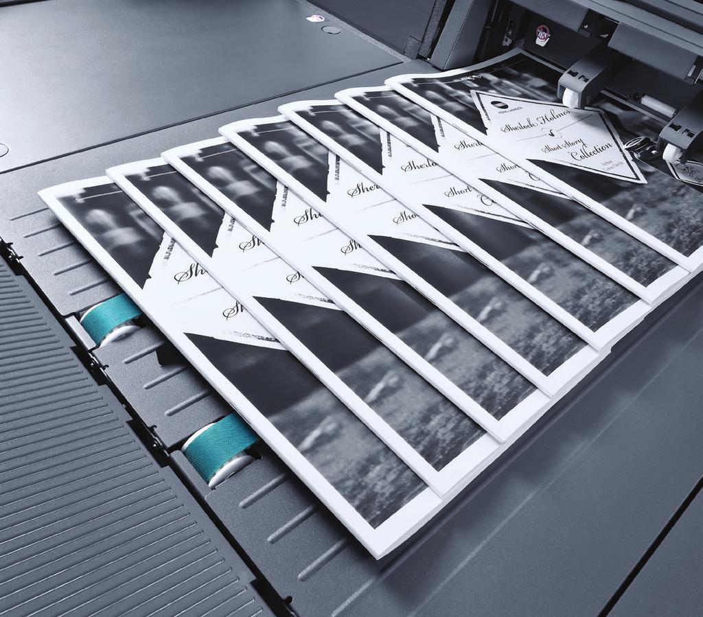 HIGH-QUALITY MONOCHROME PRINTING THAT PERFORMS WITH POWER. The AccurioPress 6136 series is more than a workhorse. It s built to perform in high-volume environments.
