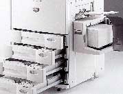 Optional ADU (Automatic Duplexing Unit) contributes to faster, more efficient automatic two-sided copying.