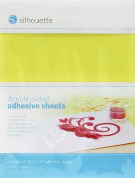 started, including six double-sided adhesive sheets, three jars of