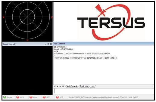 3.2 Firmware Update Using Tersus GNSS Center Please follow the steps below to upgrade the firmware.