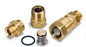 Basic Working Principle RF... series quick-release couplings are specific devices used in air conditioning and refrigeration systems making line connections and disconnections safer and quicker.