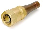 INSTALLATION AND CONNECTION Brazing Carefully clean the copper tube and make certain that chips or other residue do not enter the tube. It is advisable to use the suitable brazing paste.