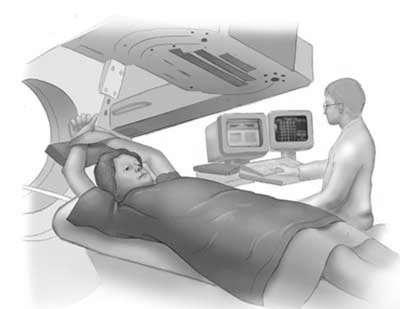 ACTIVITY 25 USES OF GAMMA RADIATION Gamma Camera In medicine it is important for doctors to study internal organs without surgery. To do this they use a radioactive tracer.