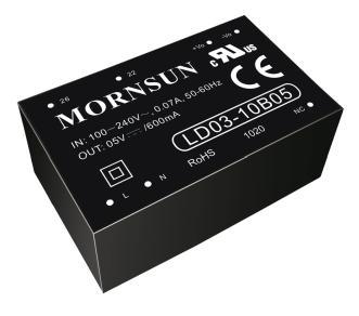 D0-05 SERIES -5W, AC-DC COVERTER Dseries ----is a compact size power converter offered by Mornsun for PCB mount installation applications.