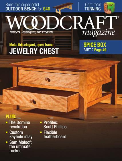 Woodcraft Magazine via e-mail. Outside of the U.