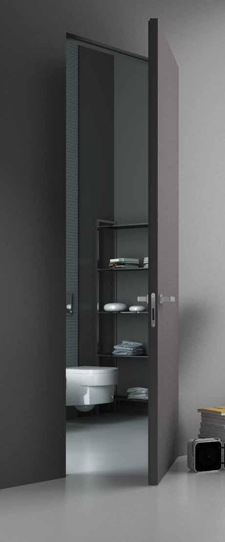 Door: product description The invisible Invisible-door door is the ideal product for a seamless wall to door continuity, thanks to a frame perfectly integrated with both masonry and plasterboard, to