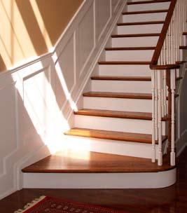 Customization of the Stiles is required and easily done using our custom designed Wainscot bit. Each stair kit contains enough material to cover an 8 foot wall lengthwise. wood.