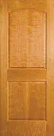 Raised Panel 3/4 Veneered Panel Hardwood Door Edges Flat