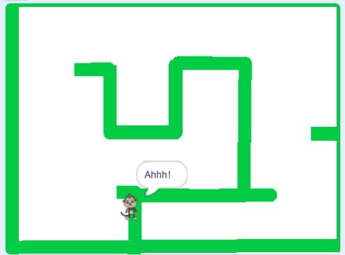 Programming with Scratch Activity 3 Maze Game Computing National Curriculum areas covered (all Key Stage 2): design, write and debug programs that accomplish specific goals, including controlling or