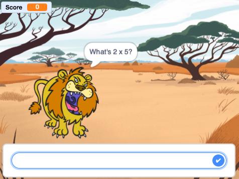 Programming with Scratch Activity 2 Maths Quiz Computing National Curriculum areas covered (all Key Stage 2): design, write and debug programs that accomplish specific goals, including controlling or