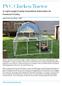PVC Chicken Tractor. A Light-weight Easily Assembled Alternative for Pastured Poultry!