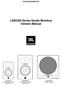 LSR2300 Series Studio Monitors Owners Manual