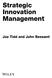 Strategie. Innovation. Management. Joe Tidd and John Bessant. WlLEY