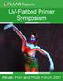 UV-Flatbed Printer Symposium