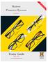 Protective Eyewear. Frame Guide. FG-171  Hudson. Optical NEW H10P STYLE NEW H6P-58 EYESIZE NON-CONDUCTIVE H10P NON-CONDUCTIVE