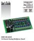 User s Guide. Shop online at    OME-DB-889D. 16-Channel Analog Multiplexer Board