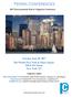 2017 Environmental Risk & Litigation Conference. Tuesday, June 20, 2017 The Westin New York at Times Square 270 W 43 rd Street New York, NY