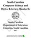 South Carolina Computer Science and Digital Literacy Standards