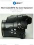Nikon Coolpix E5700 Top Cover Replacement