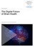 The Digital Future of Brain Health