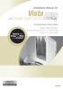 Vista SCREEN. and Double Door Link Kit. Installation Manual for. For Double Doors (French Doors) Quick and Easy to Size and Install