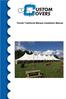 Tensile Traditional Marque Installation Manual