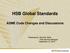 HSB Global Standards ASME Code Changes and Discussions
