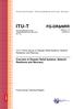 ITU-T. FG-DR&NRR Version 1.0 (05/2014) Overview of Disaster Relief Systems, Network Resilience and Recovery