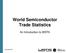 World Semiconductor Trade Statistics. An Introduction to WSTS