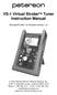 peterson VS-1 Virtual Strobe Tuner Instruction Manual Revised for Software Version 1.6