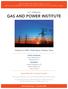 GAS AND POWER INSTITUTE