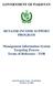 GOVERNMENT OF PAKISTAN BENAZIR INCOME SUPPORT PROGRAM. Management Information System Targeting Process Terms of Reference - TOR