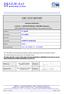 EMC TEST REPORT Model: 053-EMC-TR_ING, rev. 12 del 15/05/08. Laboratory identification: L.E.M. S.r.l. UNI CEI EN ISO/IEC EMC Laboratory