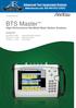 BTS Master. Advanced Test Equipment Rentals ATEC (2832) High-Performance Handheld Base Station Analyzer MT8220T