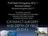 CATARACT SURGERY AND DEPTH OF FIELD (D.O.F.)
