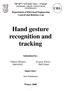 Hand gesture recognition and tracking