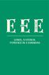 E E E. Lewis, a stencil typeface in 3 versions. LEWIS /