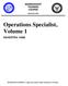 Operations Specialist, Volume 1