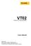 VT02. Users Manual. Visual IR Thermometer