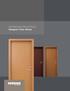 Architectural Wood Doors Designer Color Series
