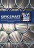 KWIK-SMART BUILDING SERVICES SOLUTIONS CATALOGUE METAL FRAMING PIPE SUPPORTS TEST PLUGS HARDWARE CABLE MANAGEMENT