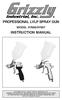 PROFESSIONAL LVLP SPRAY GUN INSTRUCTION MANUAL