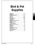 Bird & Pet Supplies. Wyatt-Quarles Page 77