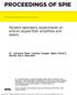 PROCEEDINGS OF SPIE. Student laboratory experiments on erbium-doped fiber amplifiers and lasers