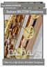 Bauhaus-WALSTEIN Saxophones