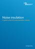 Noise insulation. A guide to the HS2 noise insulation scheme.