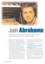 Josh Abrabams Josh Abrahams name has been inextricably linked to Addicted To Bass, but Christopher Holder discovers there s a lot more on his plate.