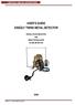 USER S GUIDE GRIZZLY TWINS METAL DETECTOR