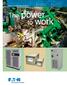 The power to work. Power conditioning products. Harmonic correction unit Sag ride-through power conditioner